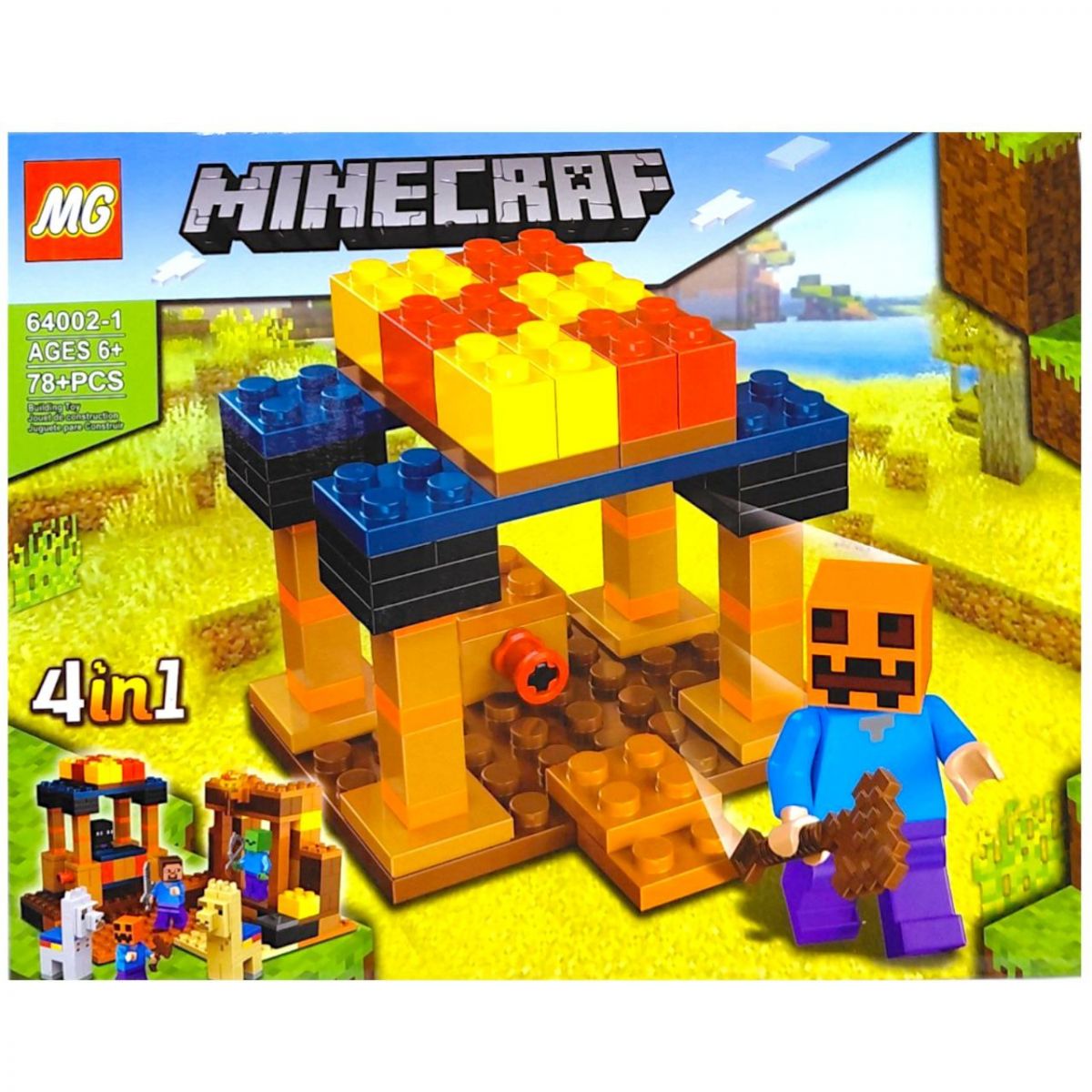 Конструктор "Майнкрафт/Minecraft" (ВИД 1)  фото 1