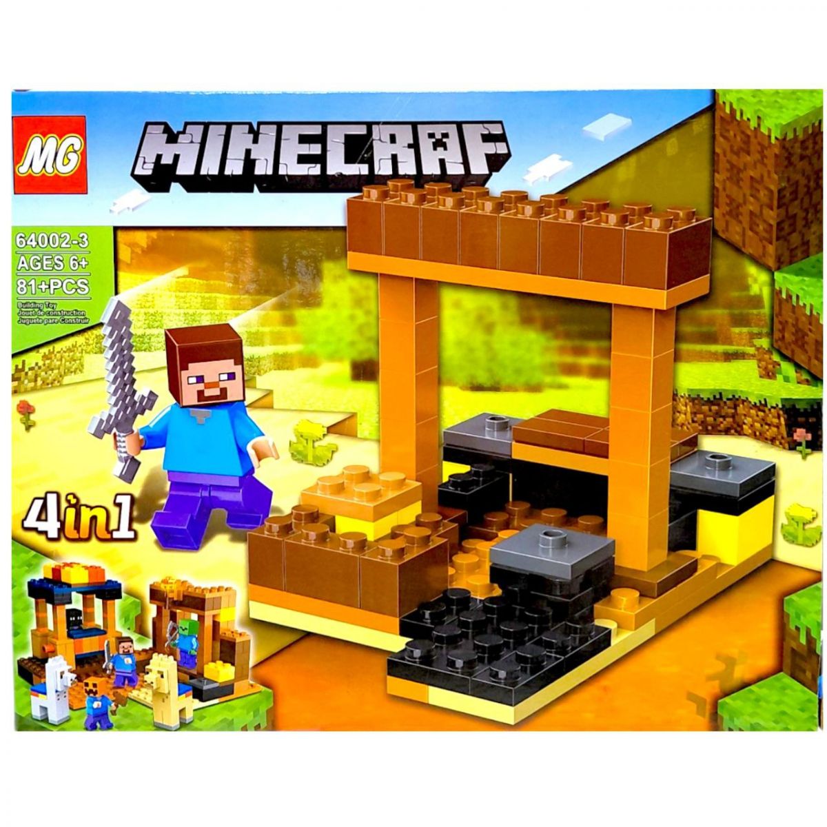 Конструктор "Майнкрафт/Minecraft" (ВИД 3)  фото 1