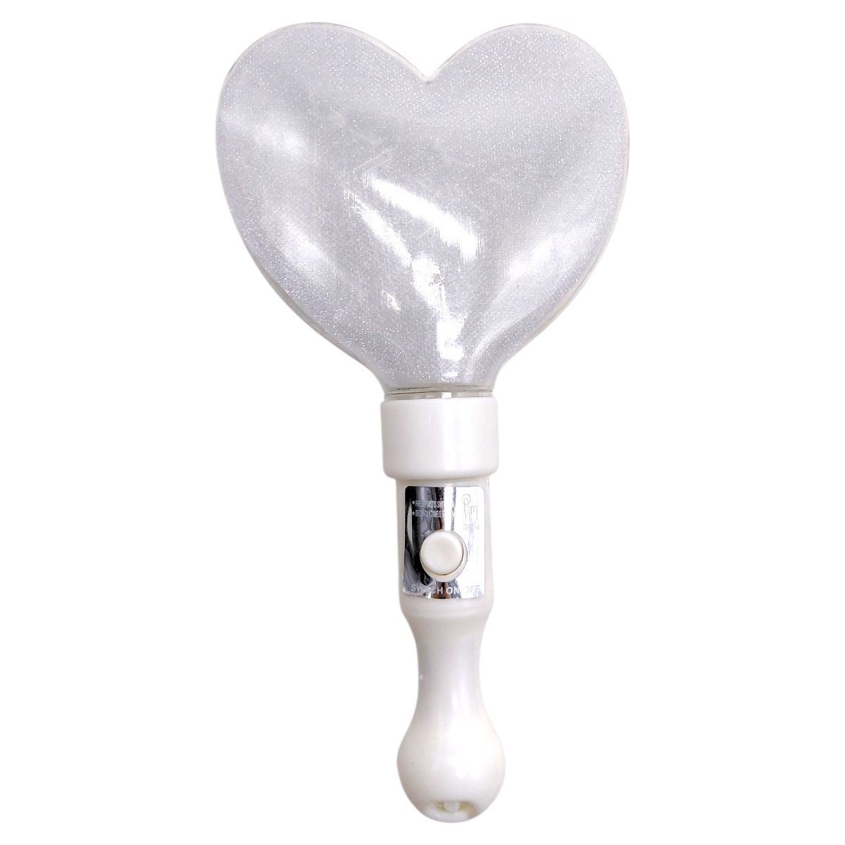 Іграшка зі світлом "СЕРЦЕ" 21 СМ (БІЛЕ)  фото 1