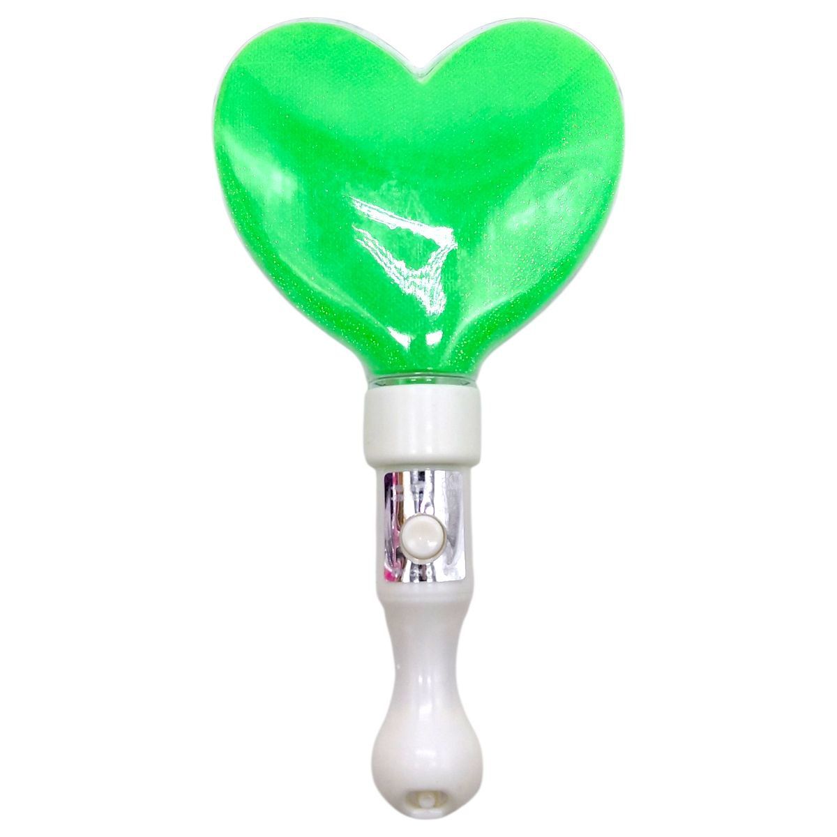 Іграшка зі світлом "СЕРЦЕ" 21 СМ (ЗЕЛЕНЕ)  фото 1