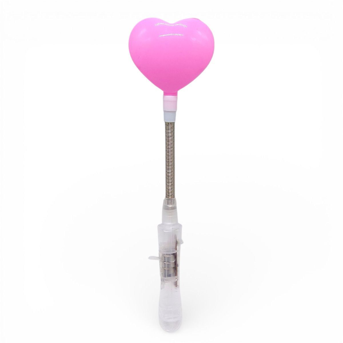 Іграшка зі світлом "Серце" 25,5 см (РОЖЕВЕ)  фото 1