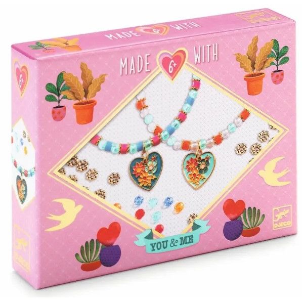 Набір для виготовлення браслетів дружби "Серця"  фото 1