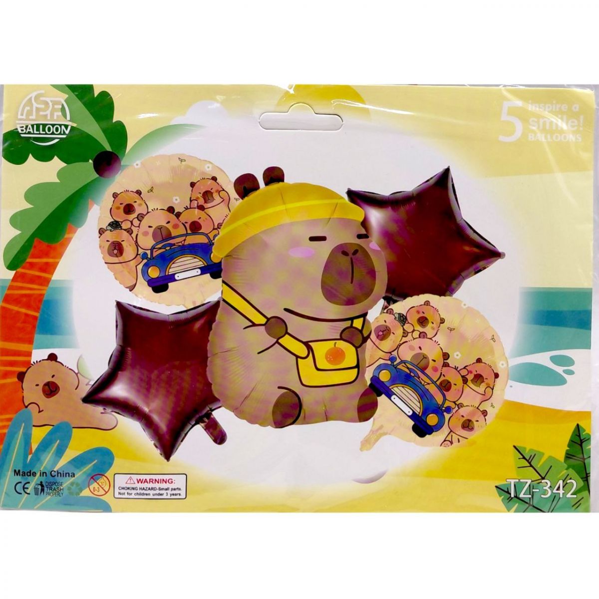 Набір повітряних куль, 5 шт, для створення фотозони  фото 1