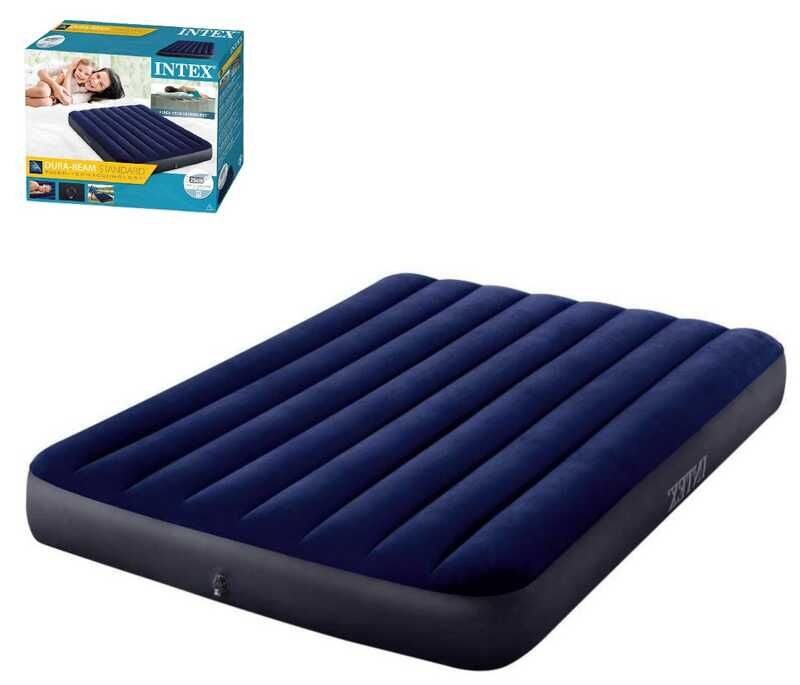 Надувний матрац полуторний, 137х191х25 см, в коробці  фото 1