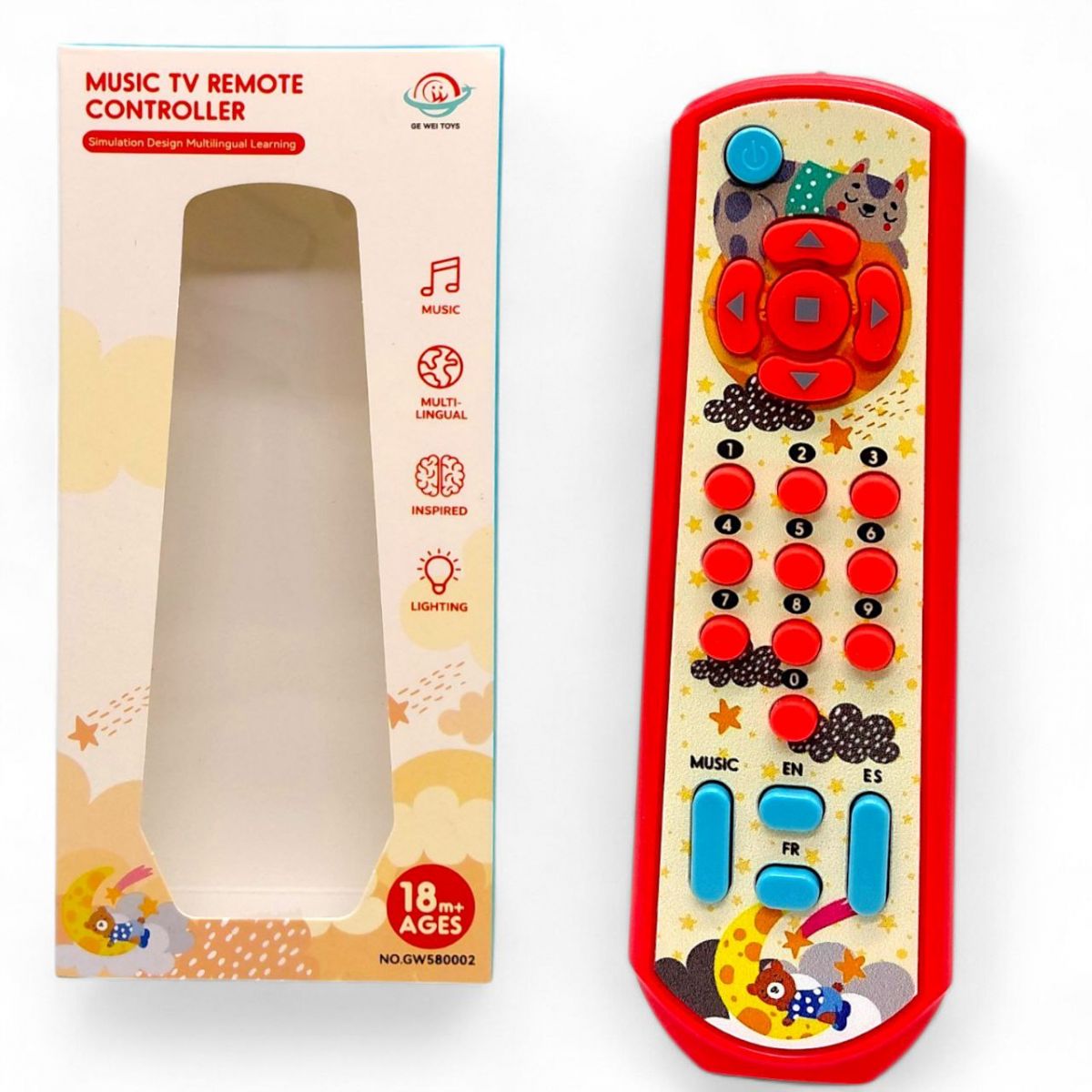 Інтерактивна іграшка "Пульт" (ЧЕРВОНИЙ)  фото 1