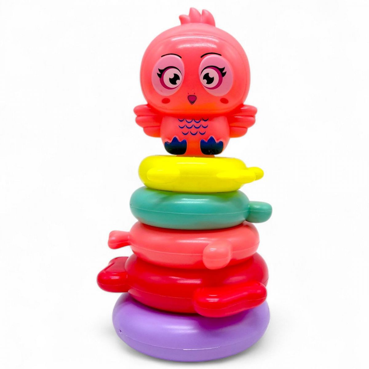 Пирамидка "Птичка", высота 21 см, в сетке  фото 1