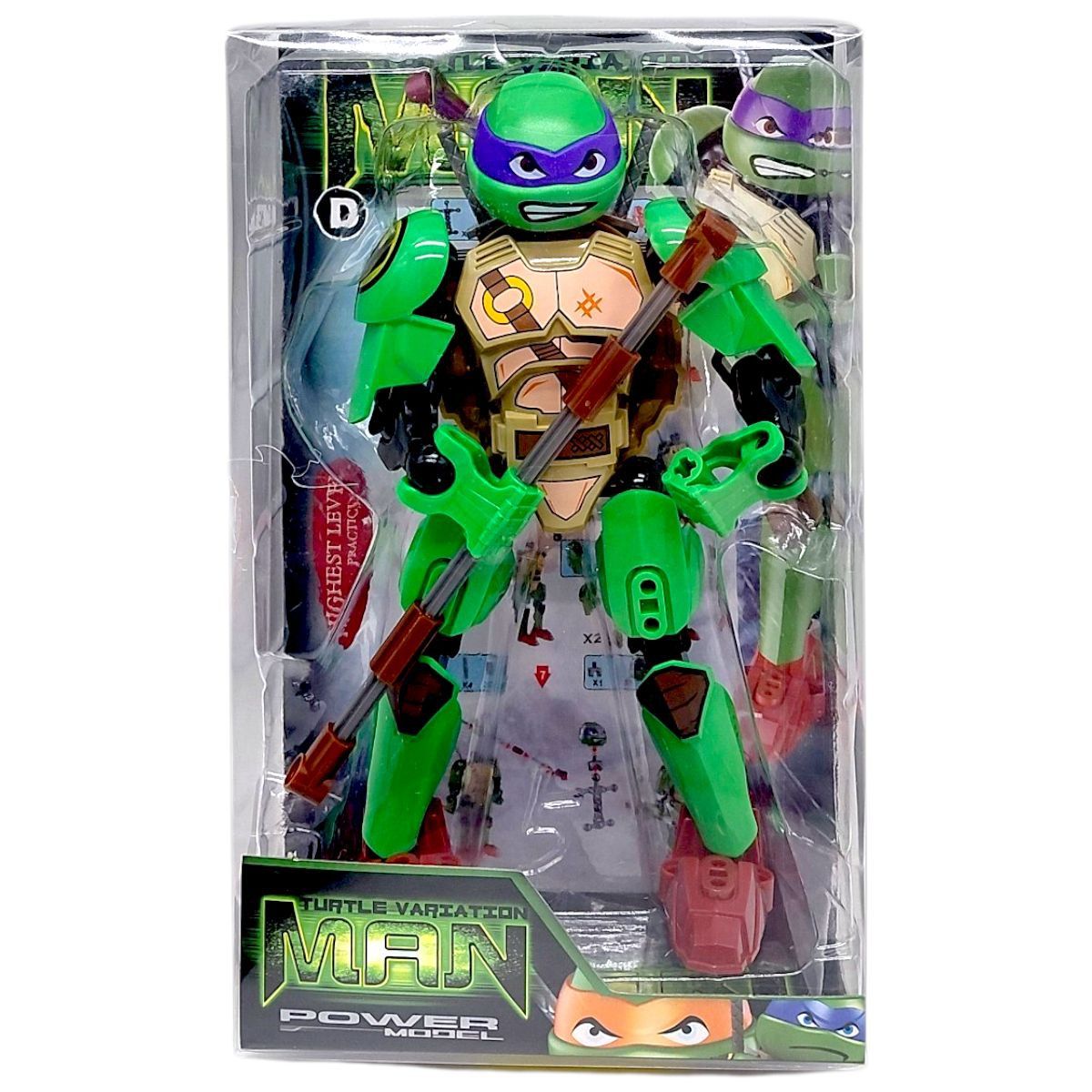 Фігурка-герой "Черепашки ніндзя.  Донателло"  фото 1