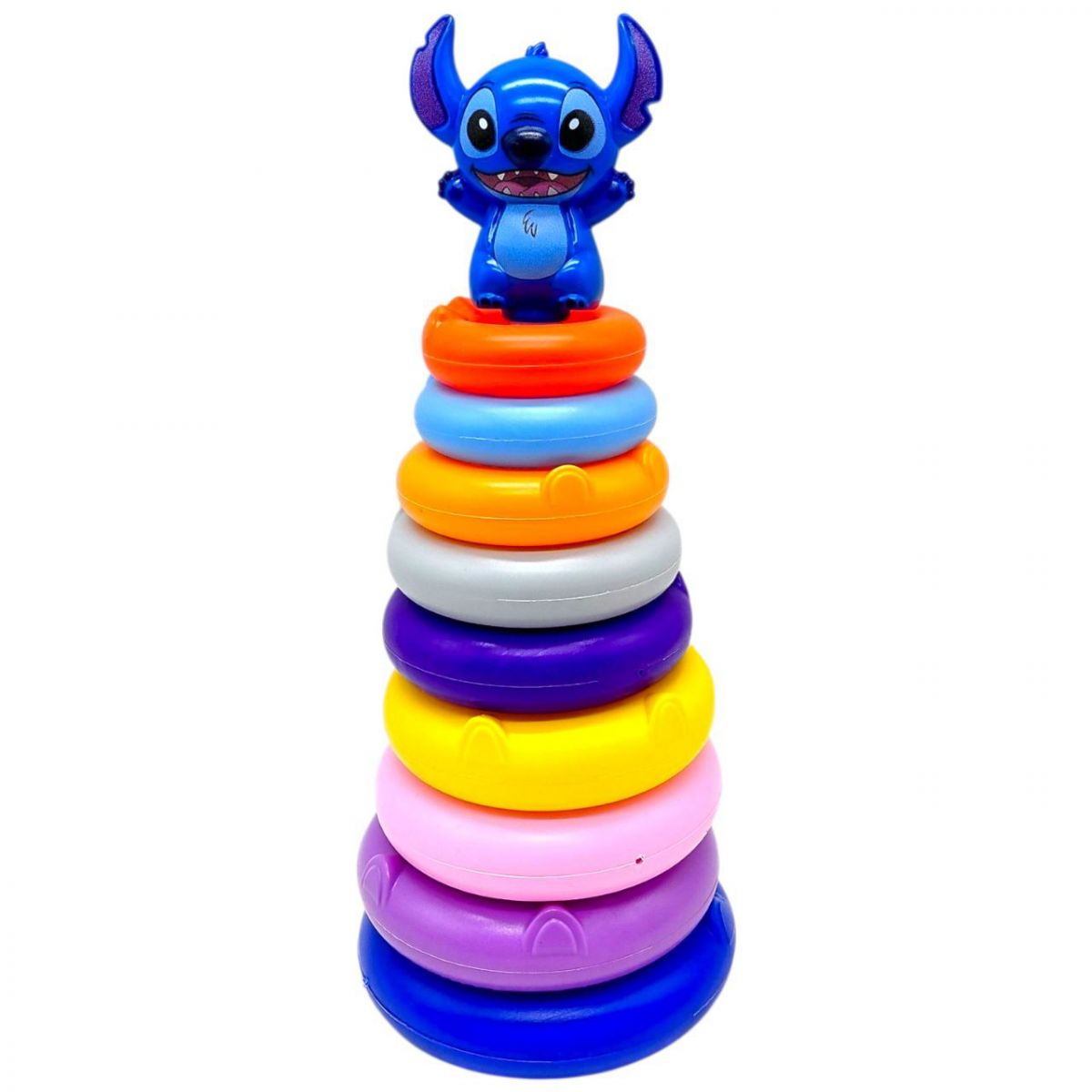 ПИРАМЕДКАЯ ВЫСОТА 32 СМ, ФИГУРКА ГЕРОЯ, СТИКЕРЫ, 9 КОЛЕЦ РАЗНОГО ДИАМЕТРА, В СЕТИ  фото 1