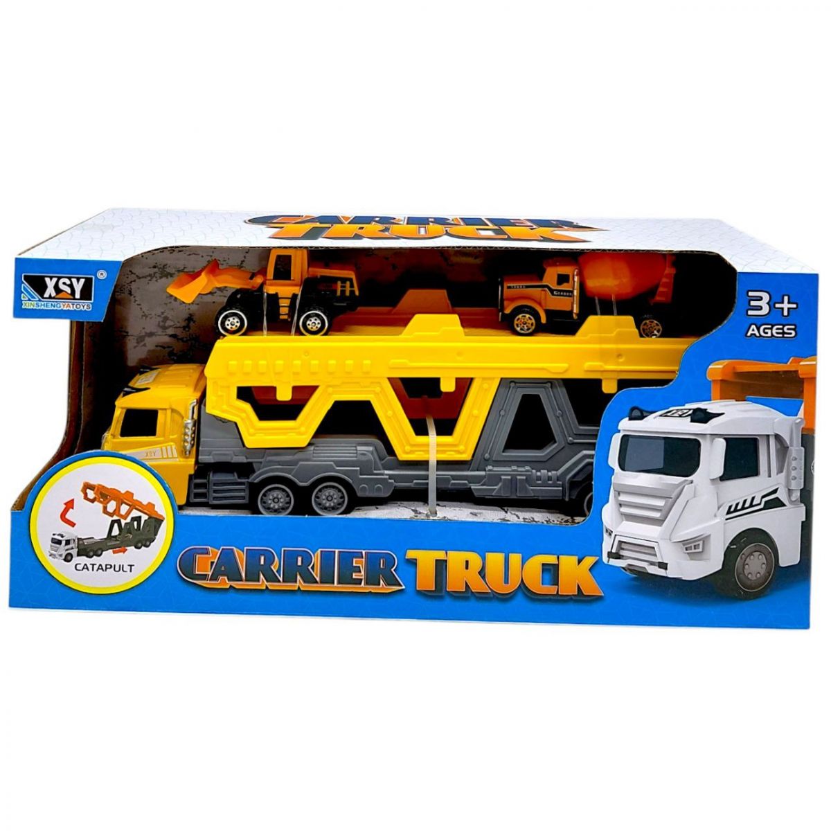 Автовоз з машинками в коробці 2014-1P р. 31*15*10см  фото 1