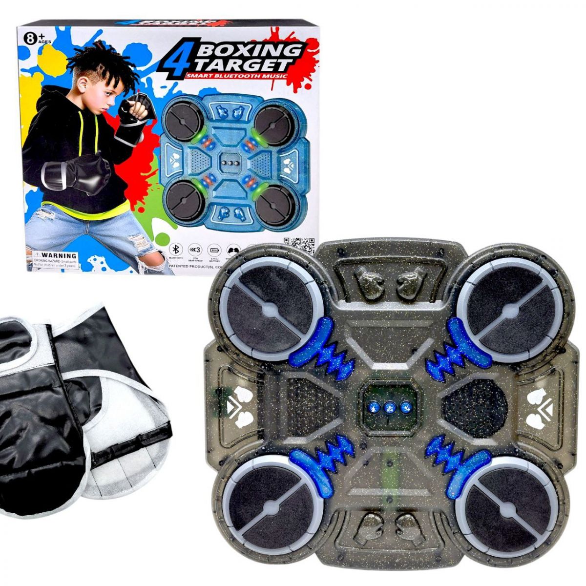 Электронный музыкальный бокс "Boxing Target" на аккумуляторе, в коробке р. 30,5x27,5x4,6 см  фото 1