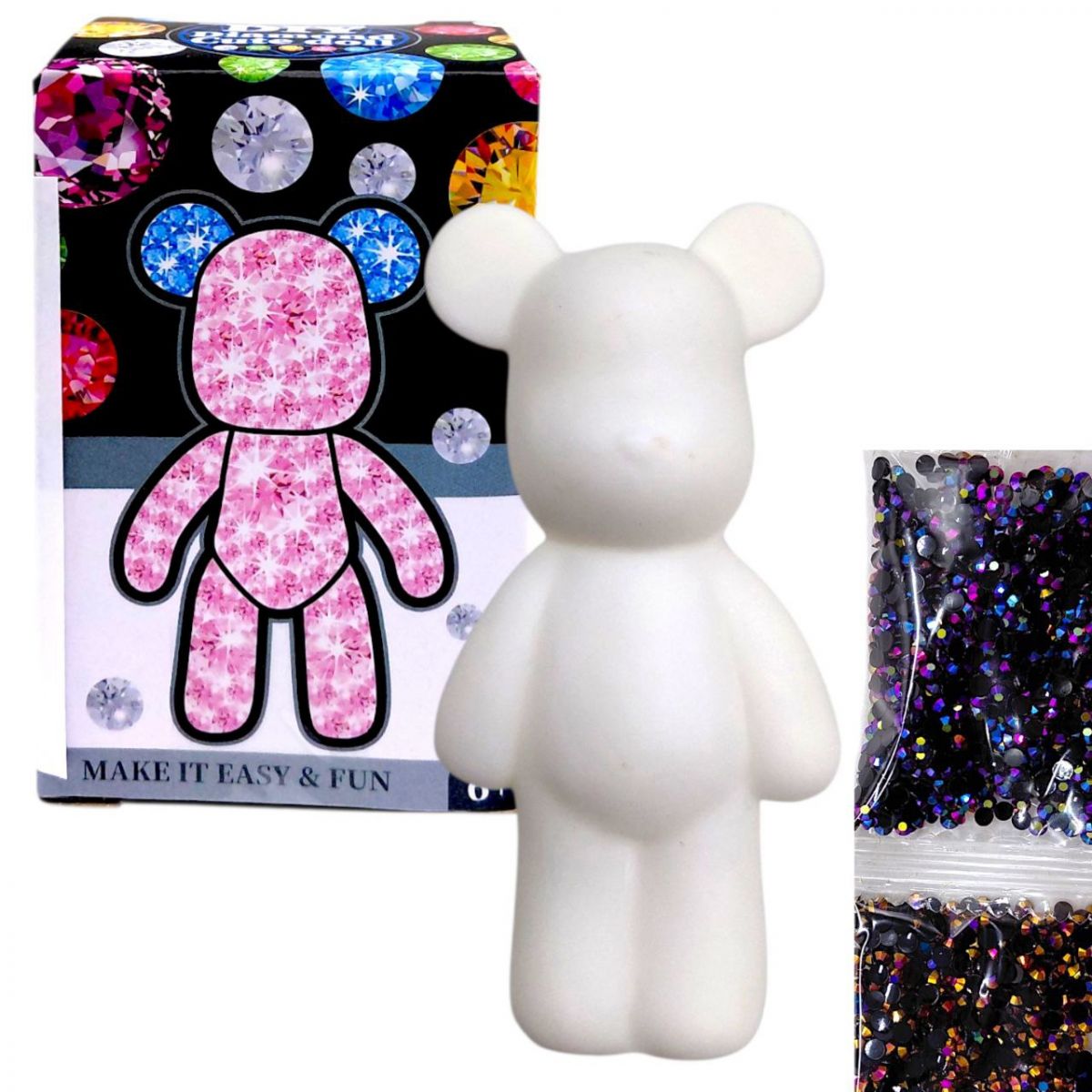 Набір для творчості з кристалами "Беарбрік" (ВИД 4)  фото 1