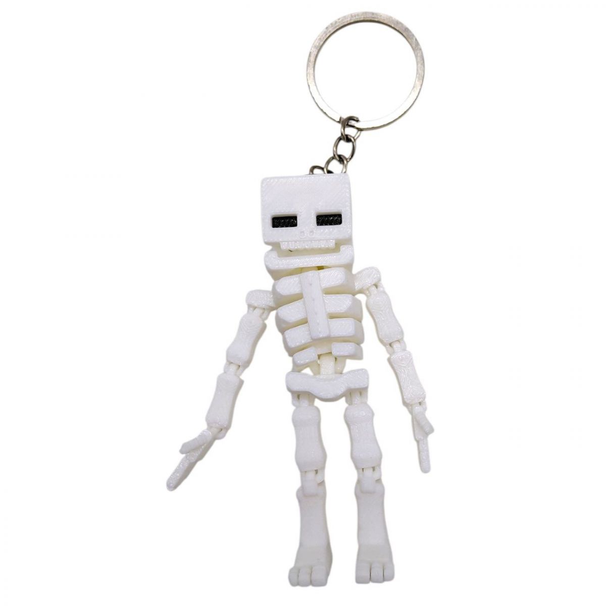 Брелок 3d печать "Minecraft: Skeleton"  фото 1