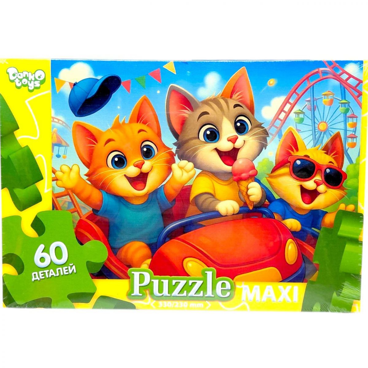 МАКСІ ПАЗЛИ на 60 ЕЛЕМЕНТІВ (американські гірки)  фото 1