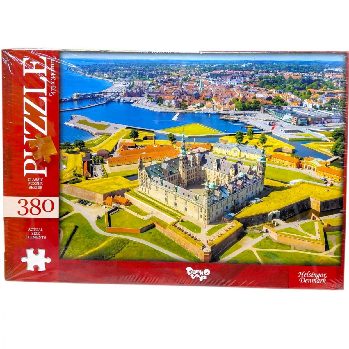 ПАЗЛИ, 380 ЕЛЕМЕНТІВ для дітей та дорослих (ФОРТЕЦЯ)  фото 1