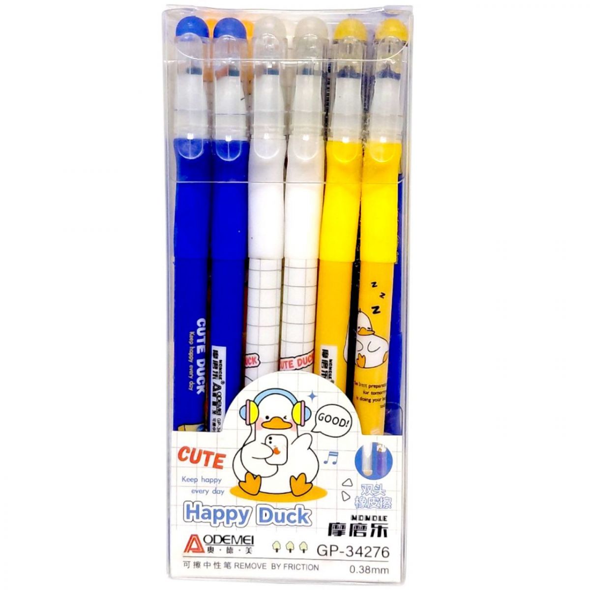 Ручка гелева "пише-прає" "Happy Duck"  фото 1