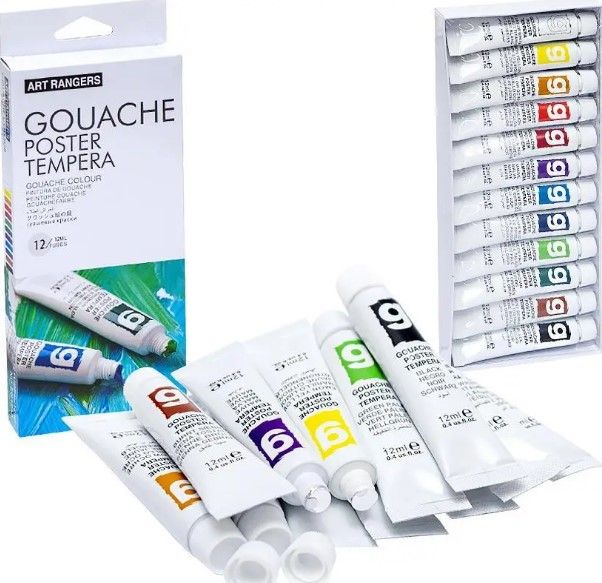 Фарби 12кол*12мол «Art Ranger»  фото 1