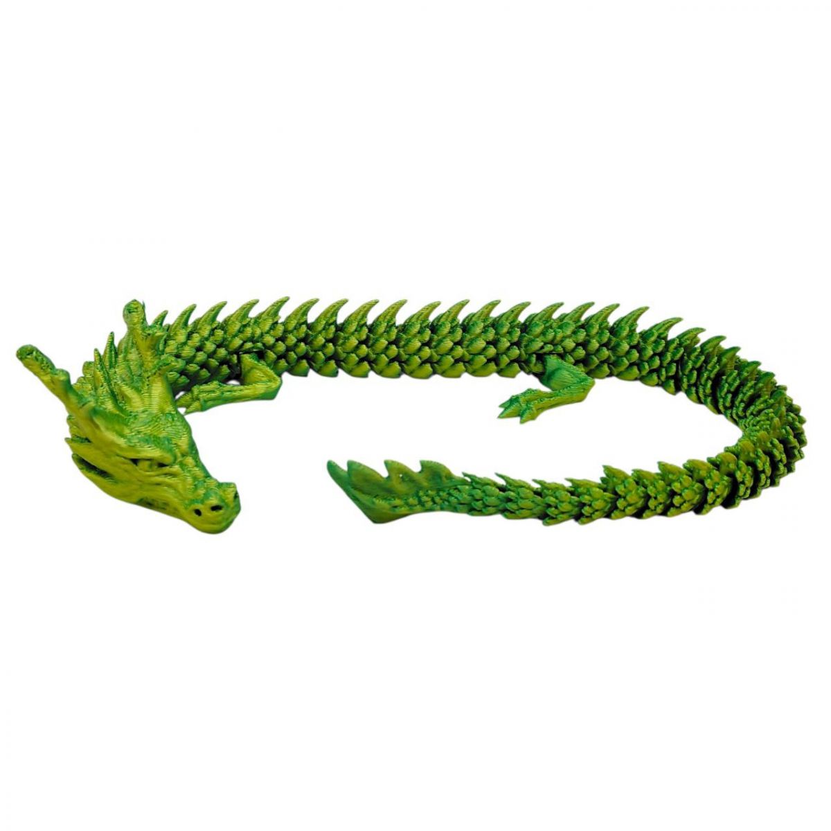 Игрушка подвижная 3D "Дракон" 46г 45см (микс)  фото 1