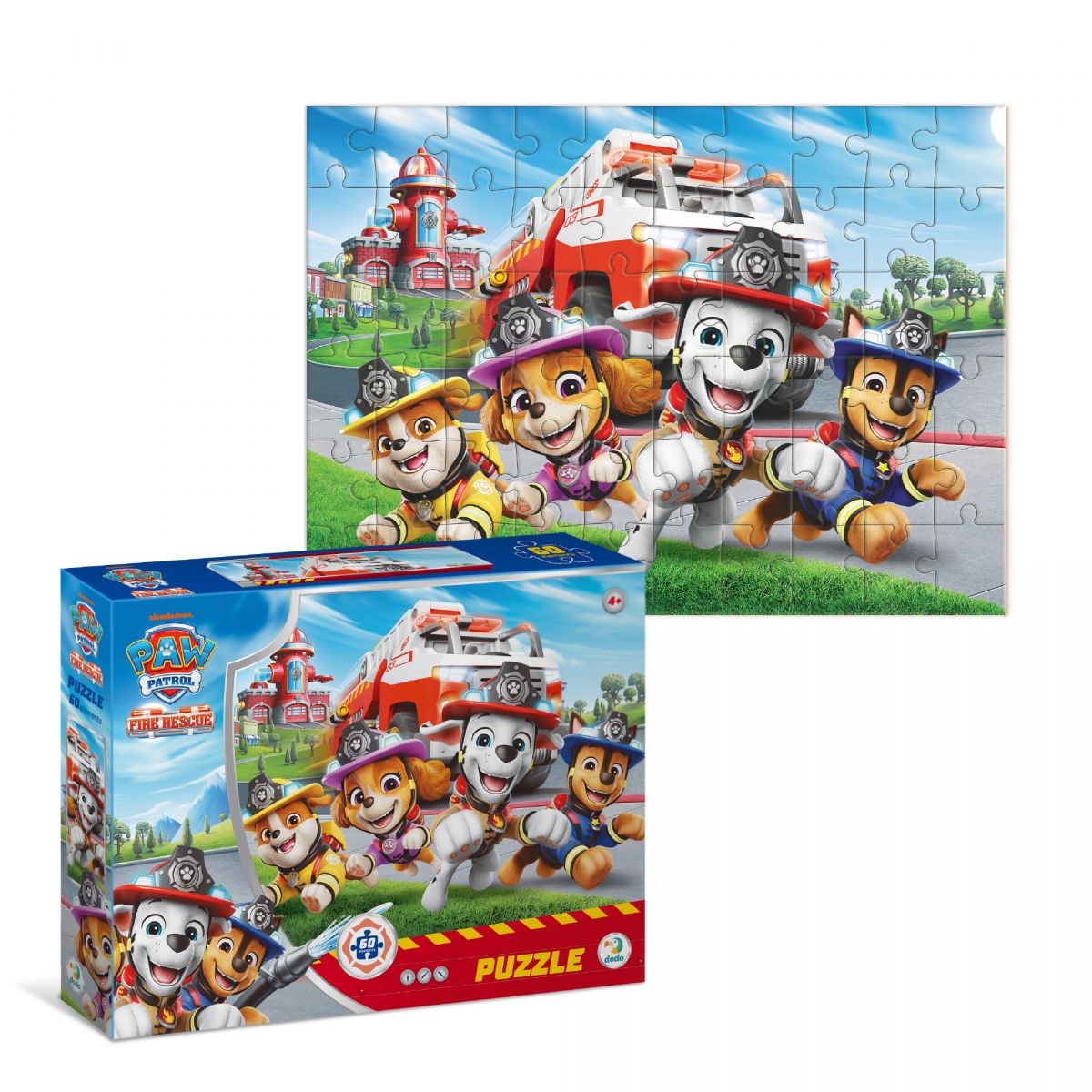 Пазл на 60 елементів «Пожежно-рятувальна станція»  фото 1