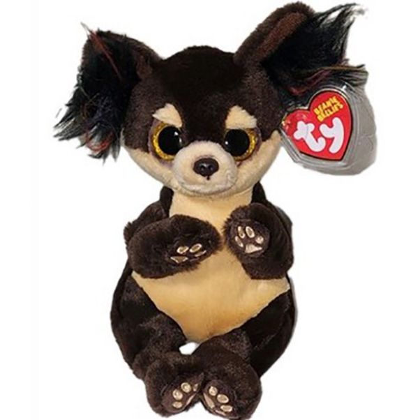 Детская игрушка мягконабивная "Beanie Booʼs.  СОБАЧКА ТОФФИ" 15 см  фото 1