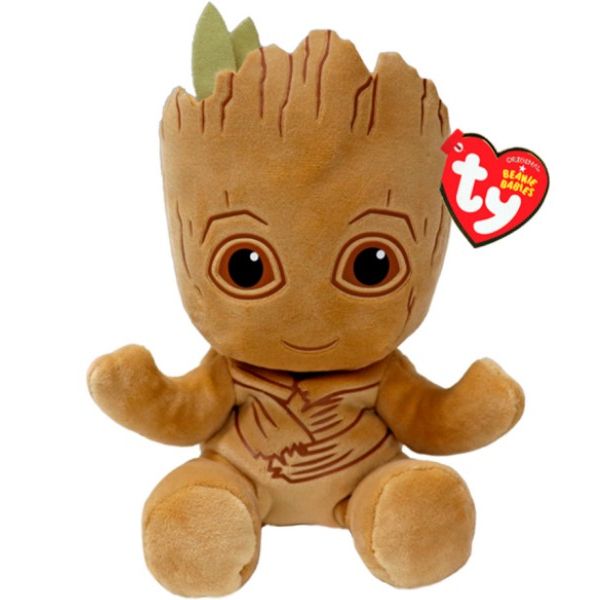 Детская игрушка мягконабивная "MARVEL.  ГРУТ" 15 см  фото 1