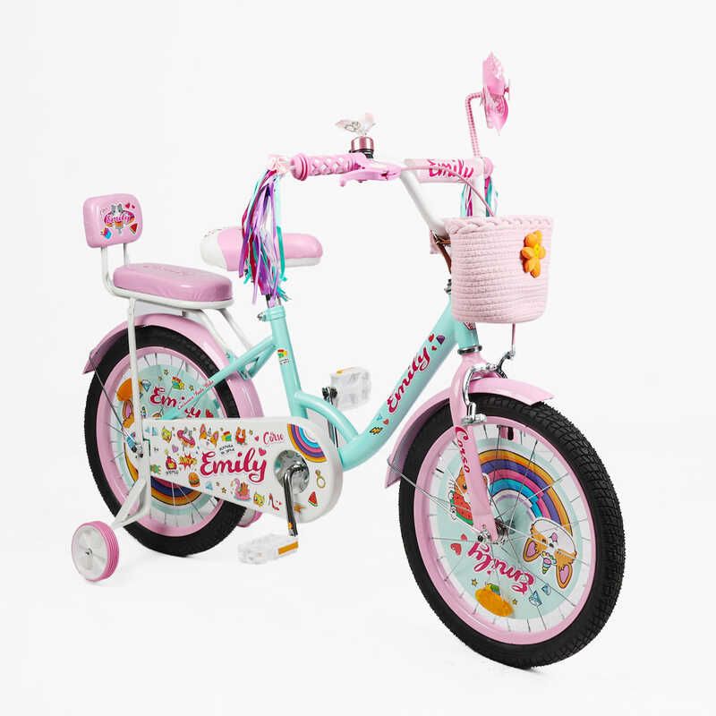 Велосипед 18 дюймів 2-х колісний Corso Emily  фото 1