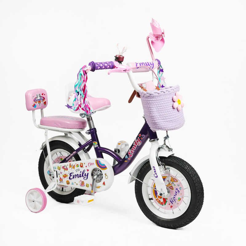 Велосипед 12 дюймів 2-х колісний Corso Emily  фото 1