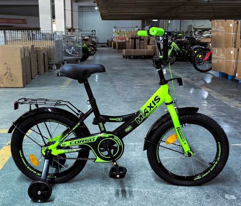 Велосипед 16 дюймів 2-х колісний CORSO MAXIS  фото 1