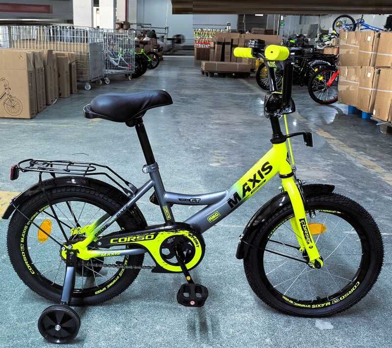 Велосипед 16 дюймів 2-х колісний CORSO MAXIS  фото 1