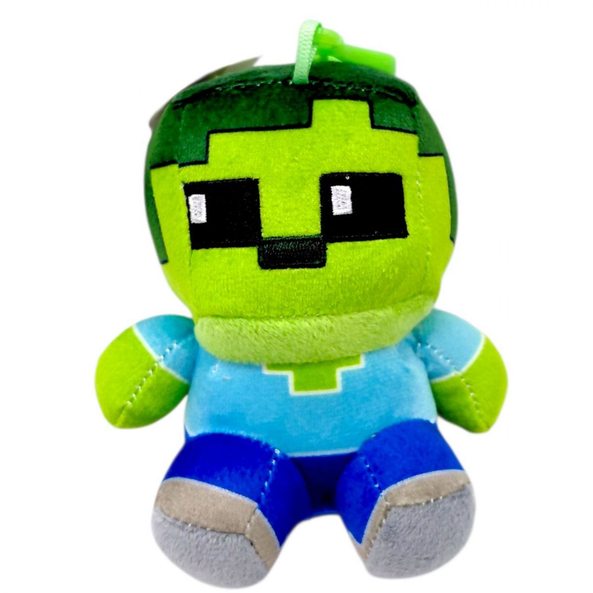 Мʼяка іграшка-брелок MINECRAFT (ЗОМБІ)  фото 1