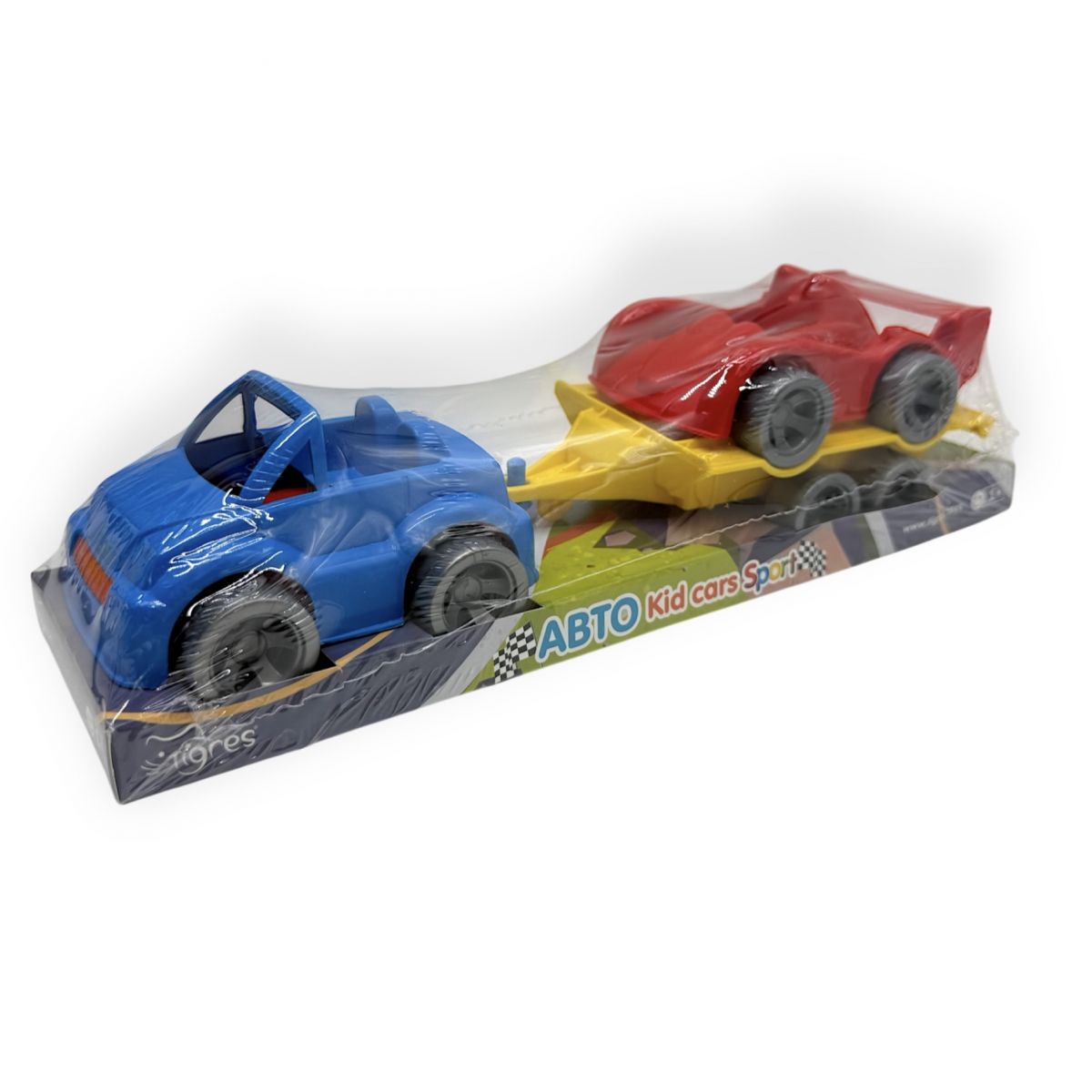 Набір машинок Kid cars sport (синій кабріолет + червона)  фото 1