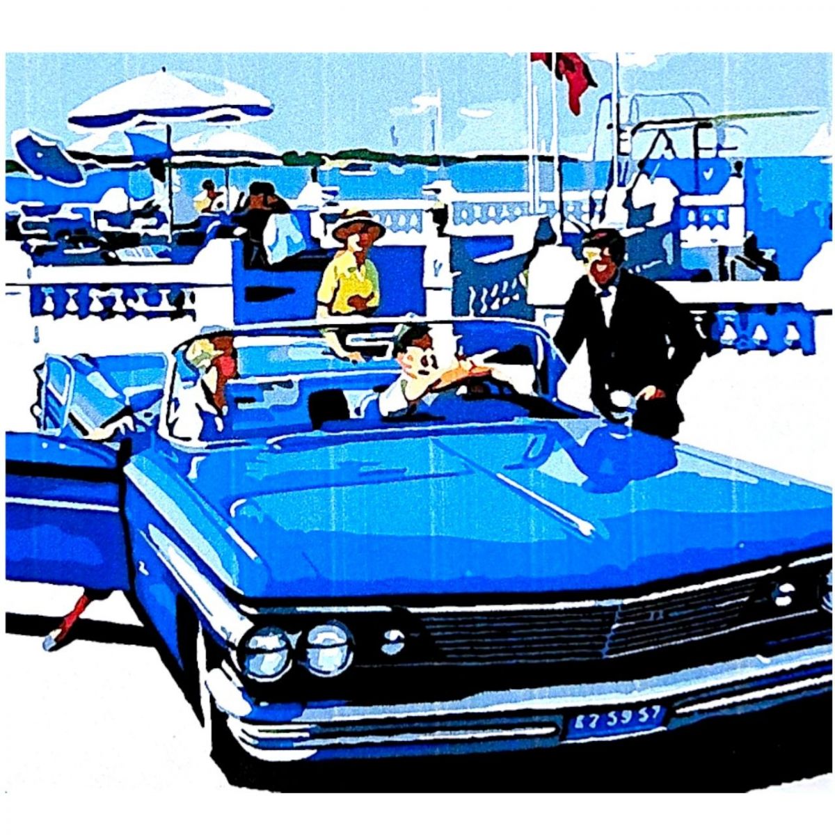 Картина по номерах "Курортний вояж" 40*50 см  фото 1