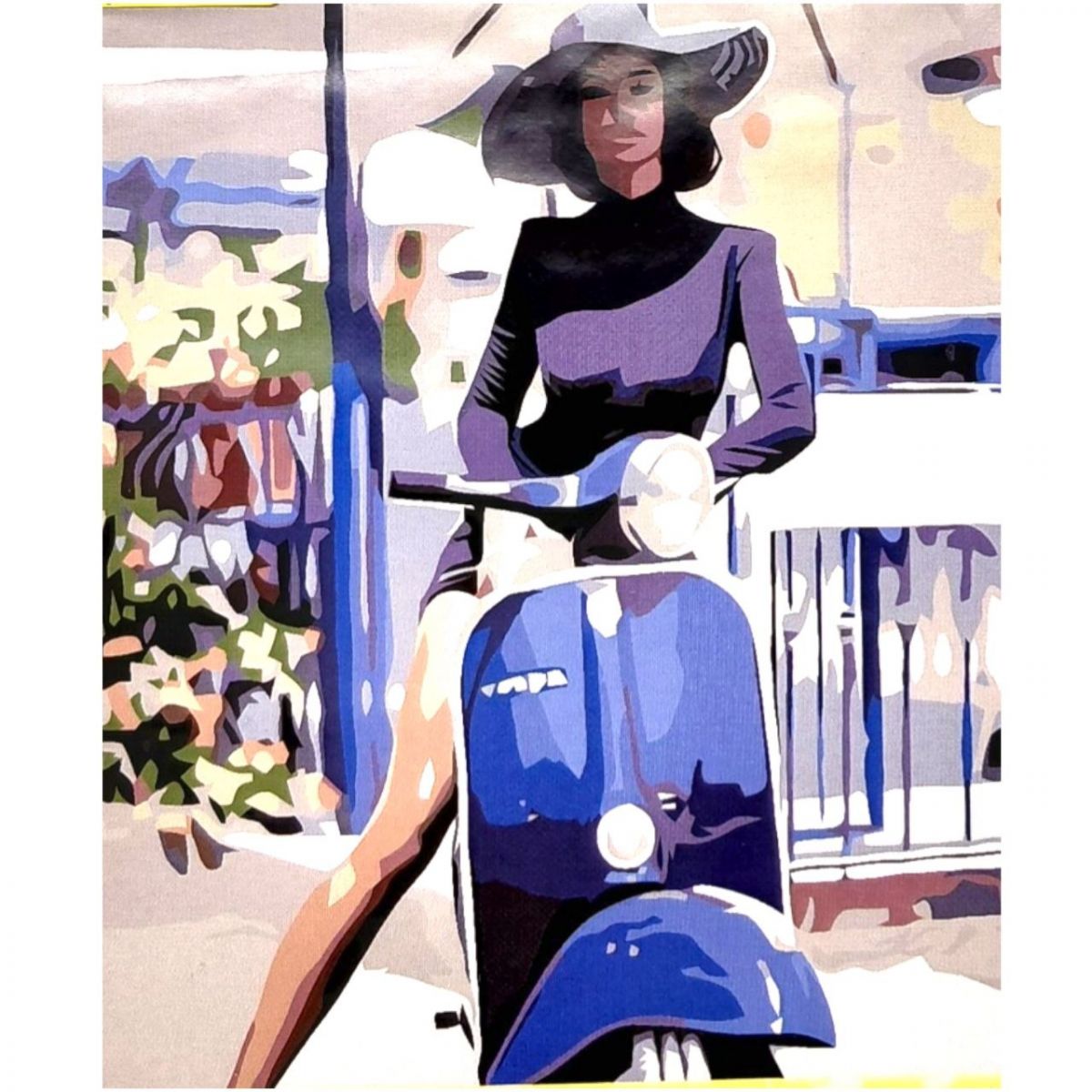 Картина по номерах "У стилi Vespa" 40*50  фото 1