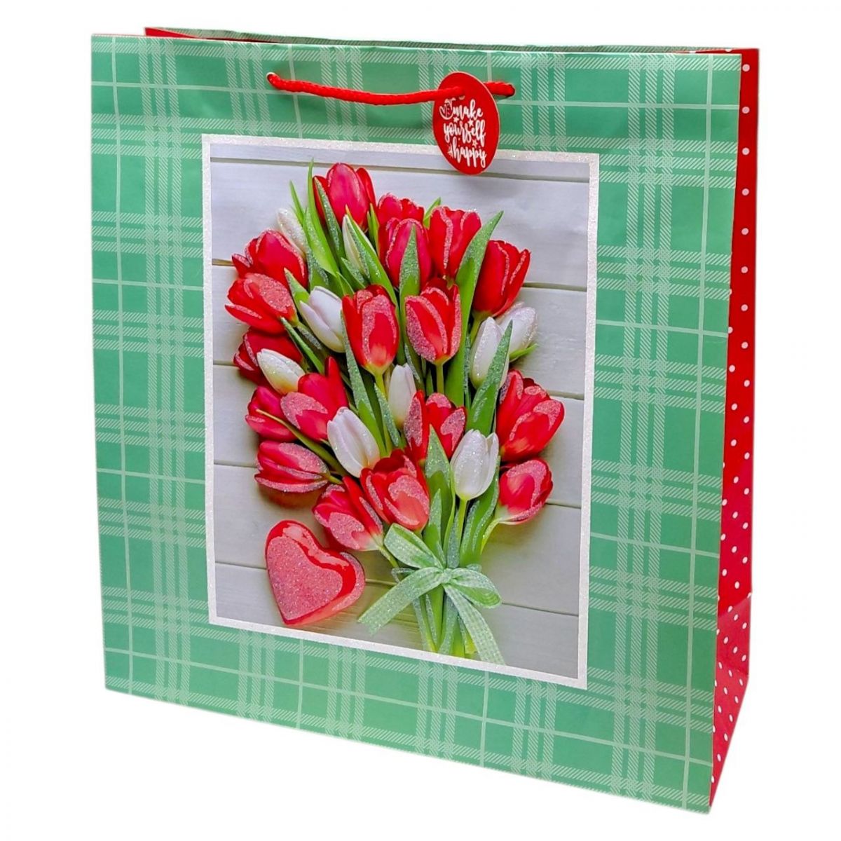 Пакет паперовий 35х37х12см  фото 1