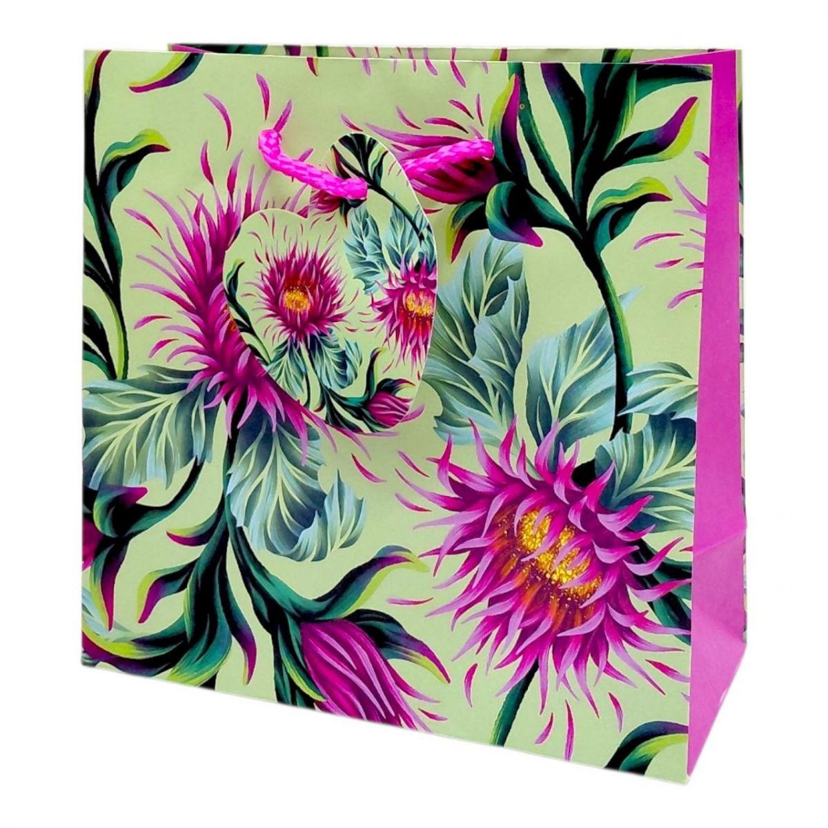 Пакет паперовий 5 шт в пакуванні 16х16х7 см  фото 1