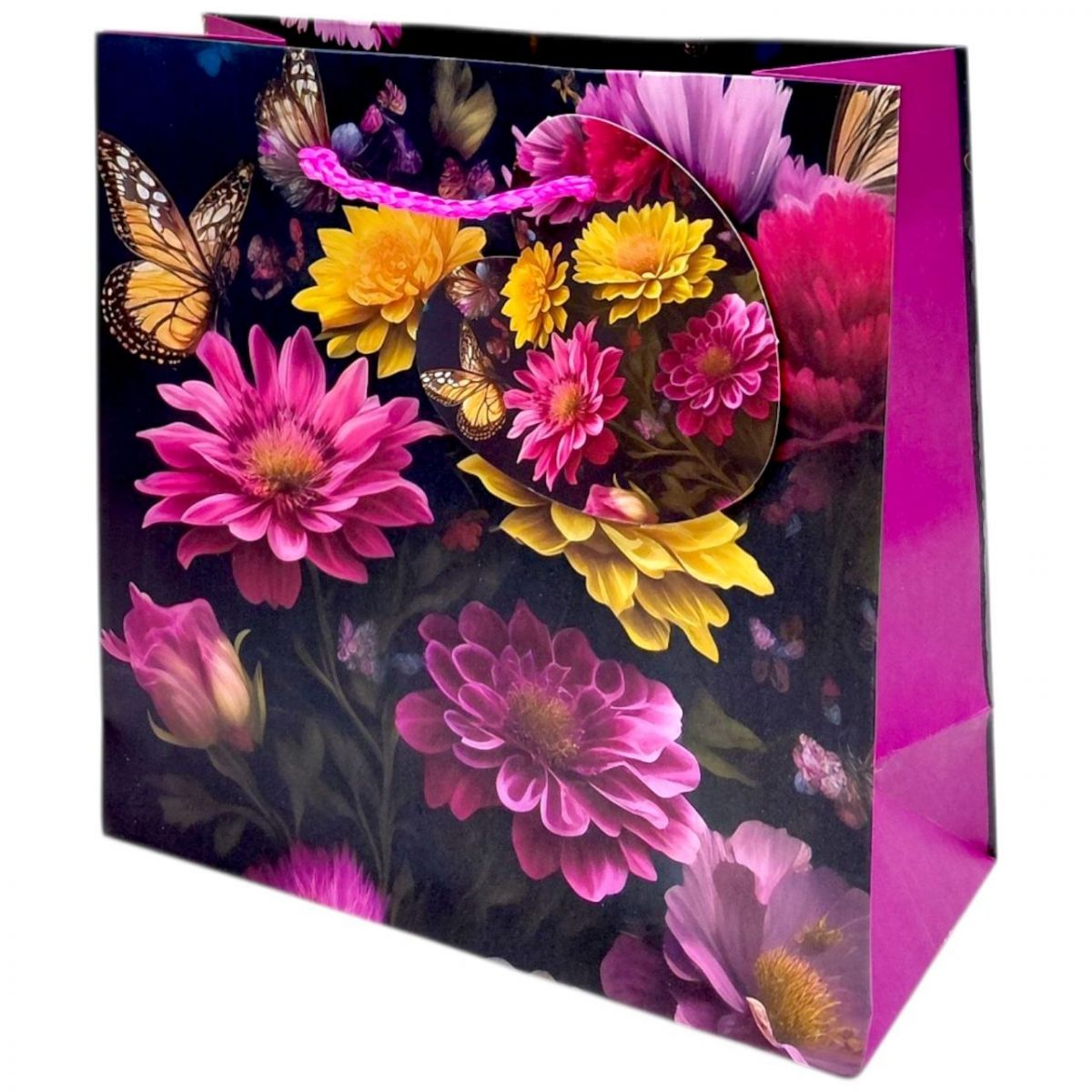 Пакет паперовий 5 шт в пакуванні 16х16х7 см  фото 1