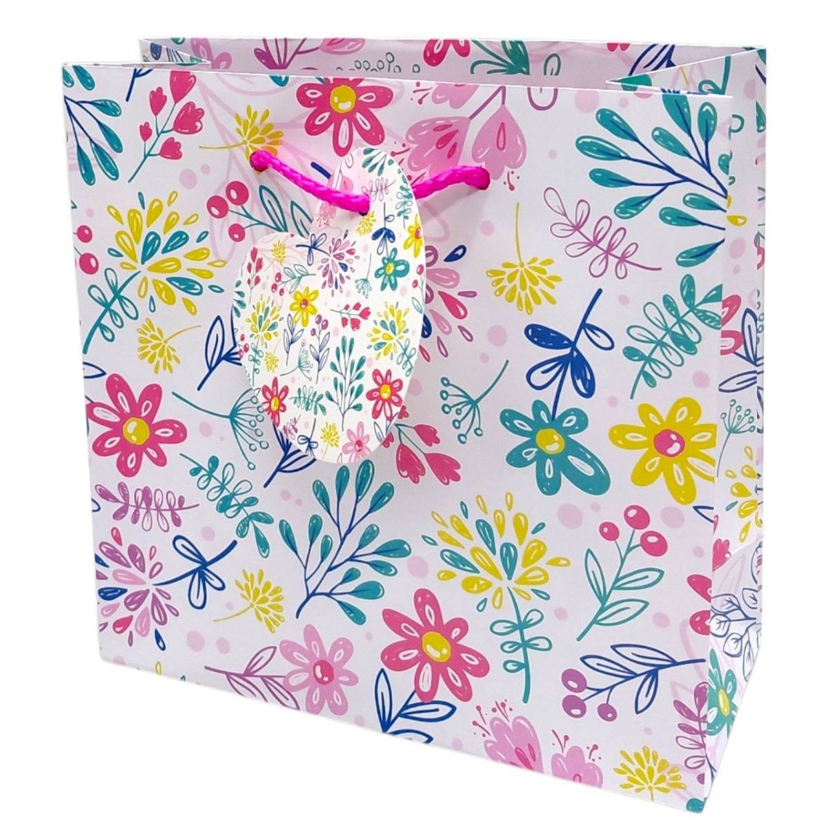 Пакет паперовий 5 шт в пакуванні 16х16х7 см  фото 1