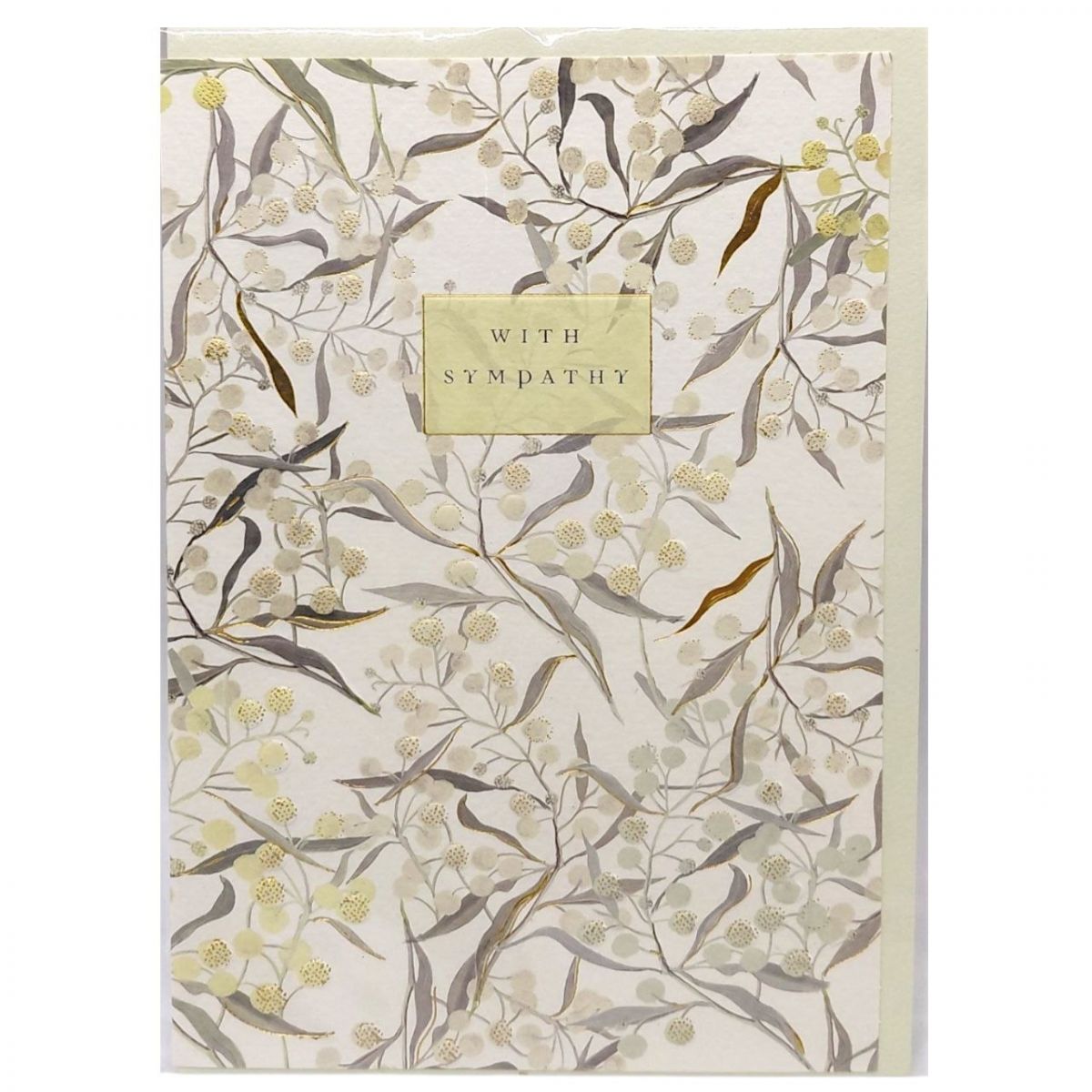 Открытка 167х118 мм "With Sympathy" набор 10 шт.  фото 1