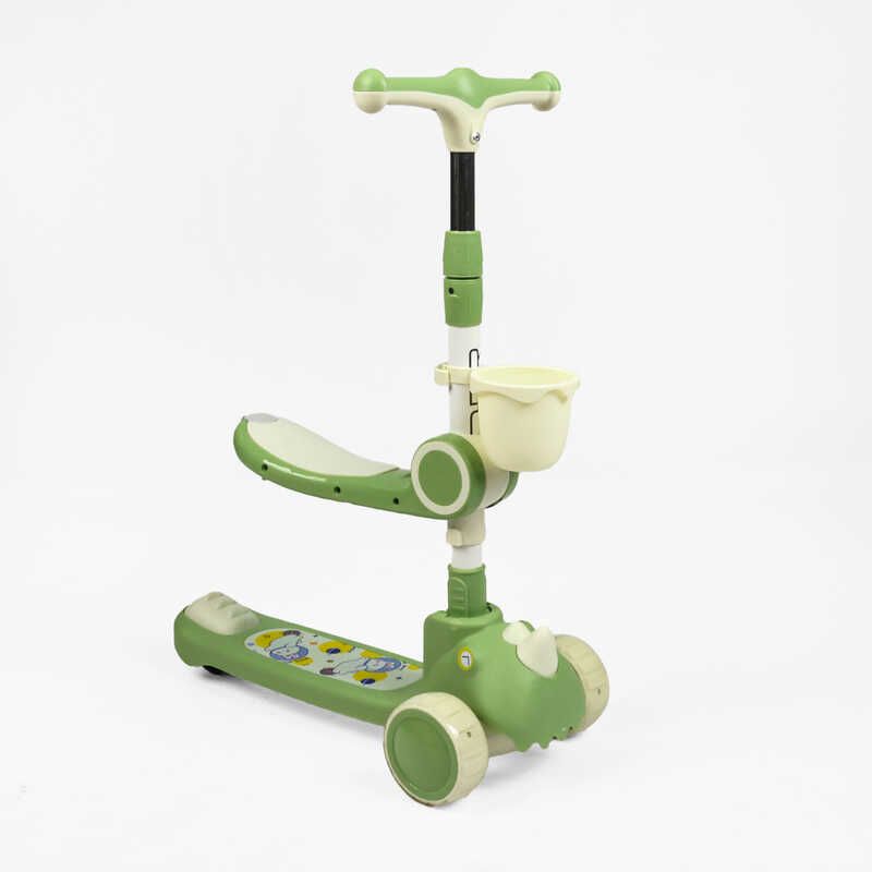 Самокат триколісний з сидінням  фото 1