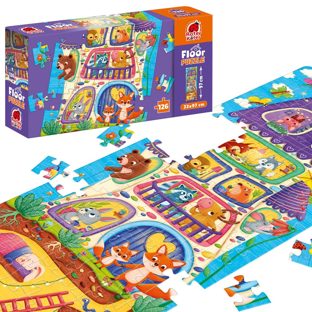 Пазл підлоговий "Будиночок"  фото 1