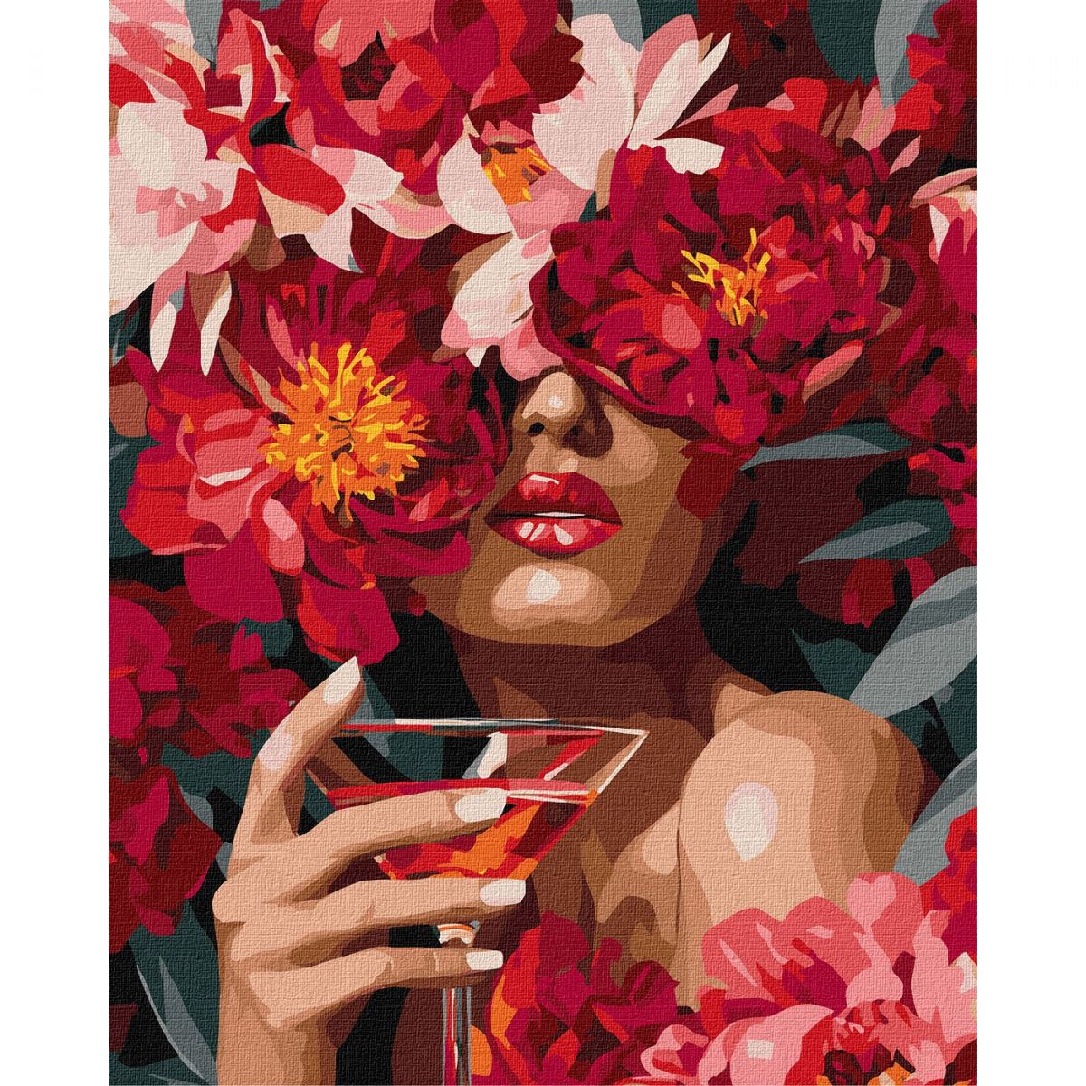 Картина по номерах "Квіткова Спокуса" 40х50 см  фото 1