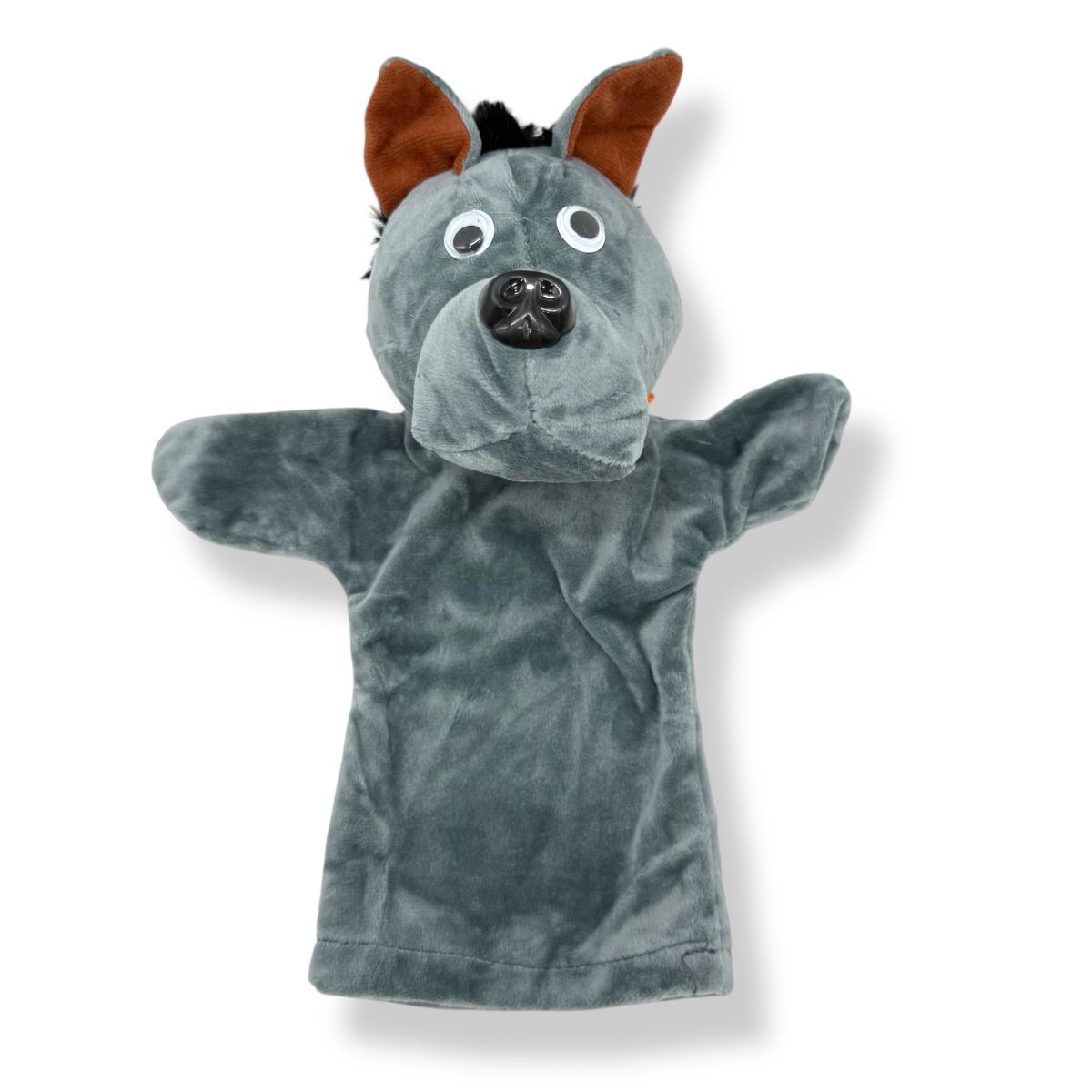 Мягкая игрушка, Перчатка - "Волк" 32 см  фото 1