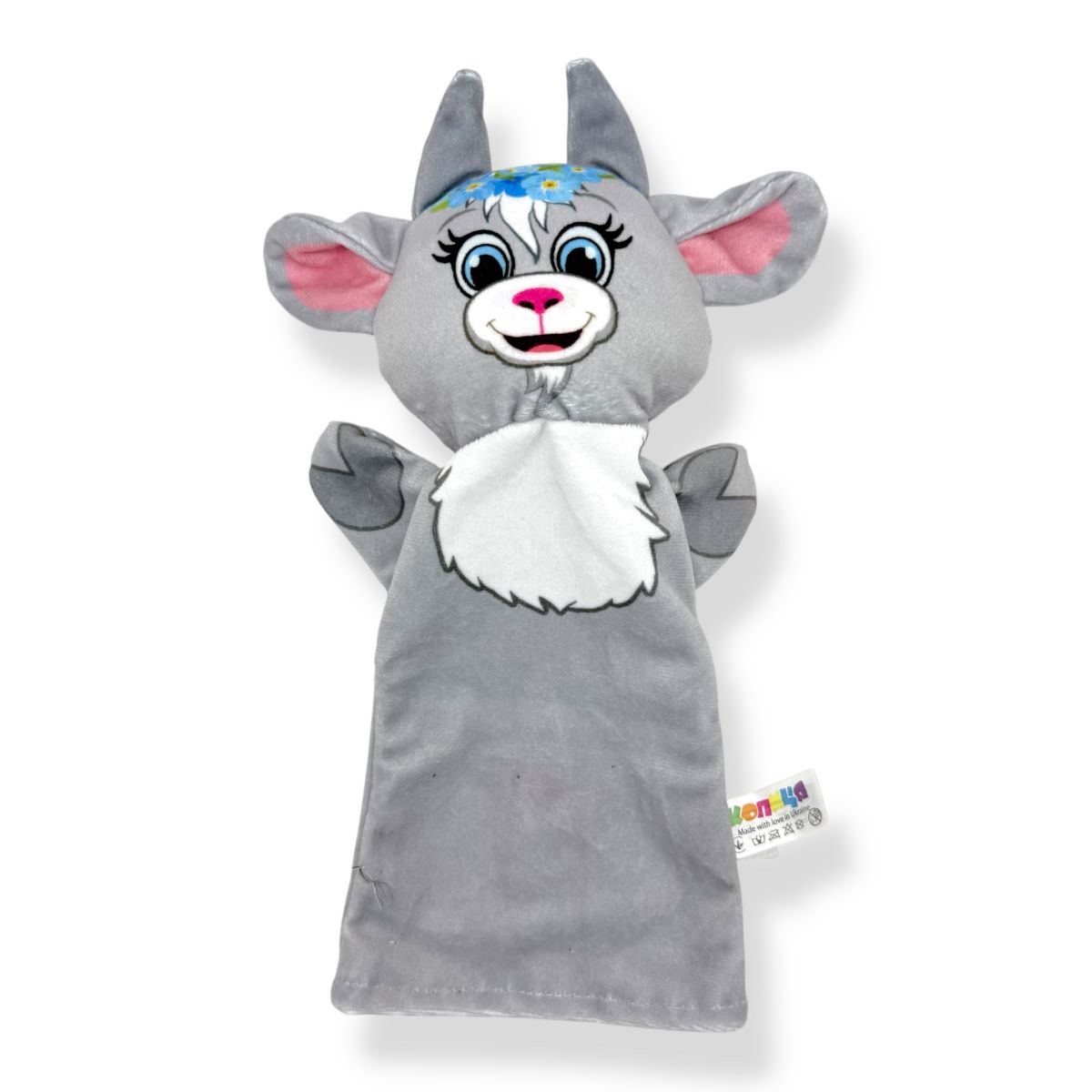 Мʼяка іграшка, (Рукавичка - Коза 1)  фото 1