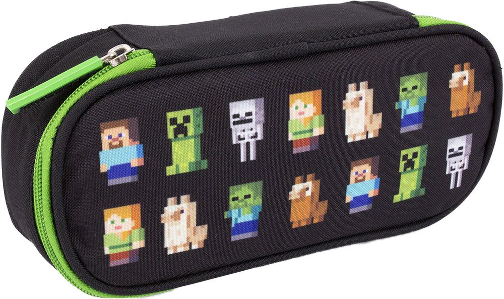 Пенал-саше Minecraft Multi Characters (22,5 x 9,5 x 7,5 см)  фото 1