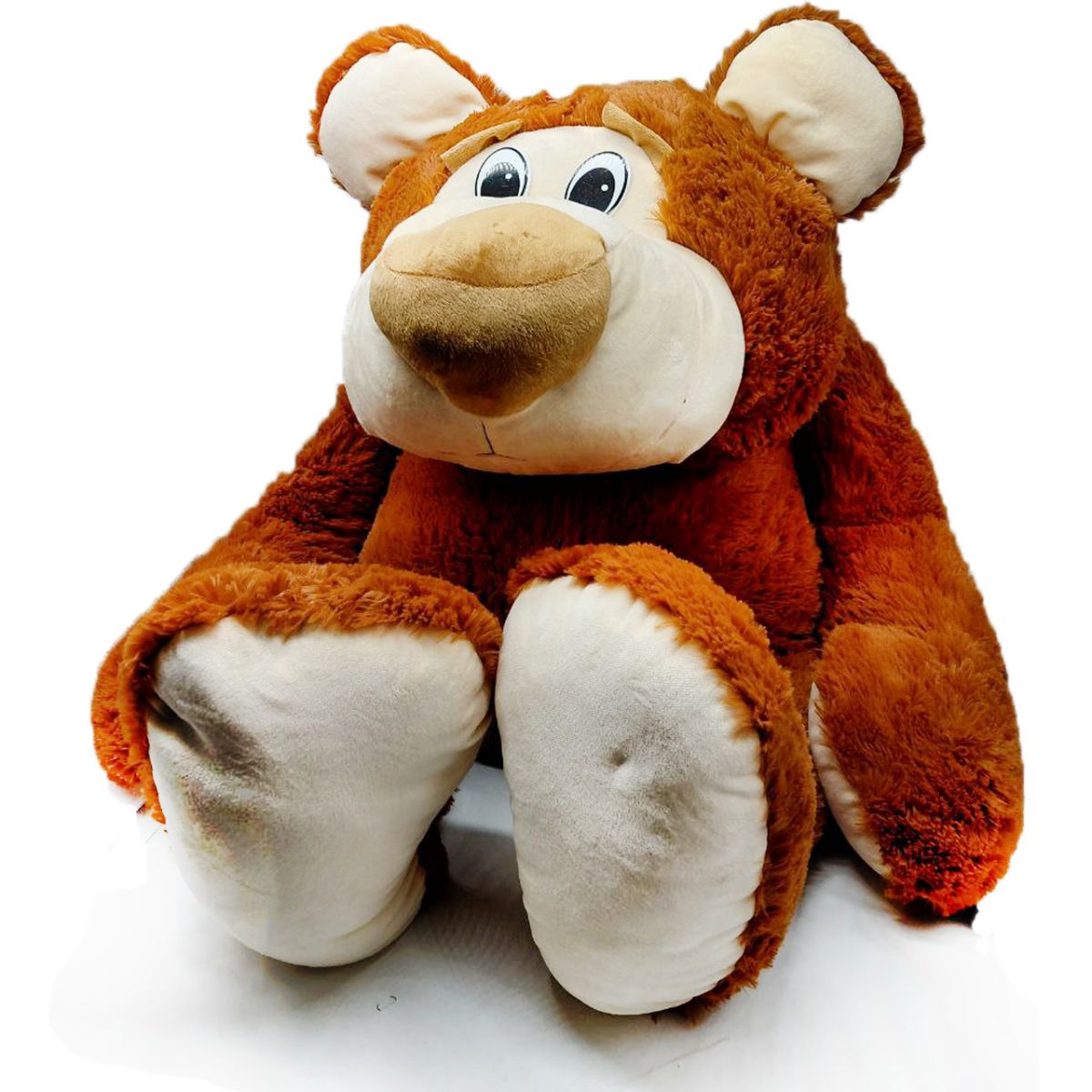 Мʼяка іграшки Ведмідь Федір, 110 см (КОРИЧНЕВИЙ)  фото 1