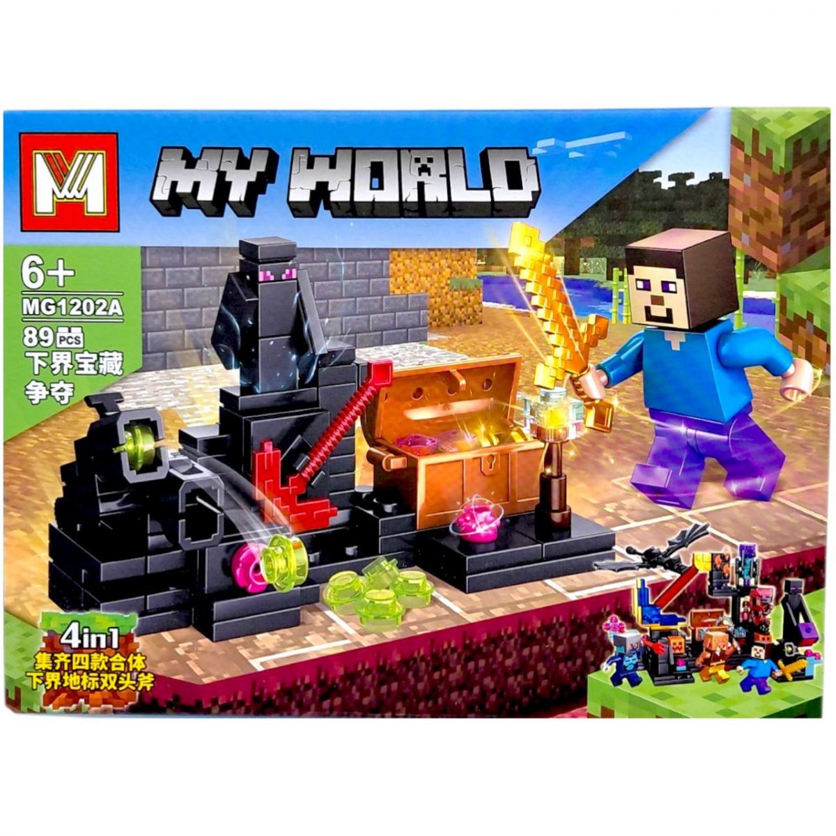 Конструктор MINECRAFT MG 1202 (ВИД А)  фото 1