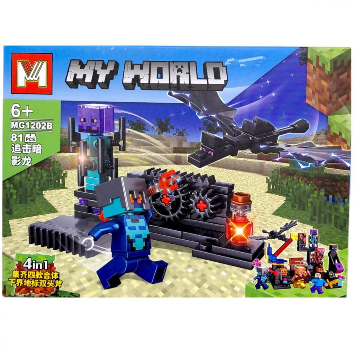 Конструктор MINECRAFT MG 1202 (ВИД В)  фото 1