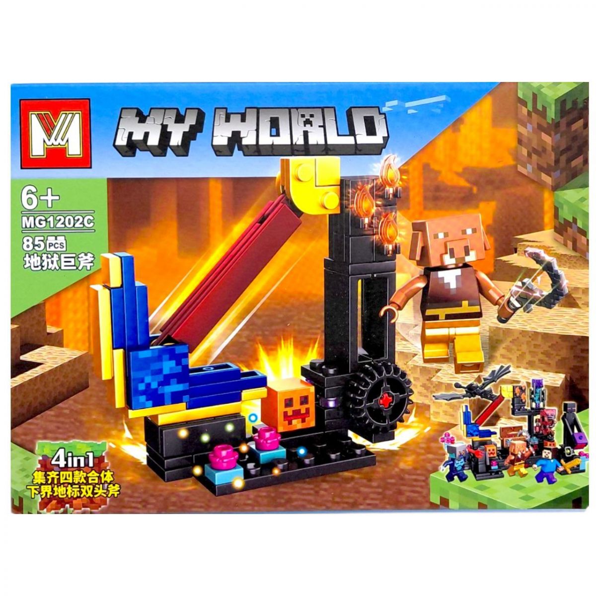 Конструктор MINECRAFT MG 1202 (ВИД С)  фото 1