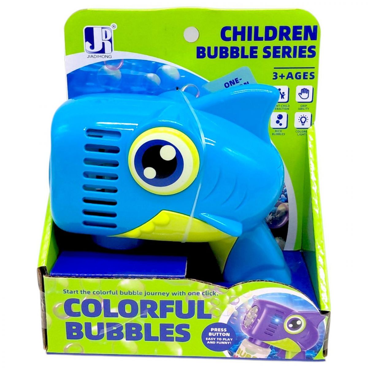 Бульбашкомет акула, в коробі (СИНІЙ)  фото 1