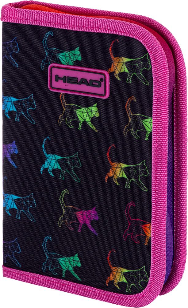 Пенал з одним віддленням Rainbow kitty  фото 1