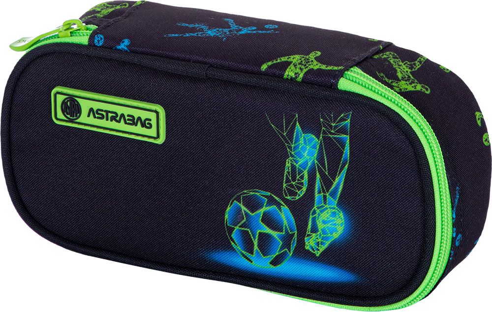 Пенал Astrabag Football motion (22 x 11 x 5,5 см)  фото 1